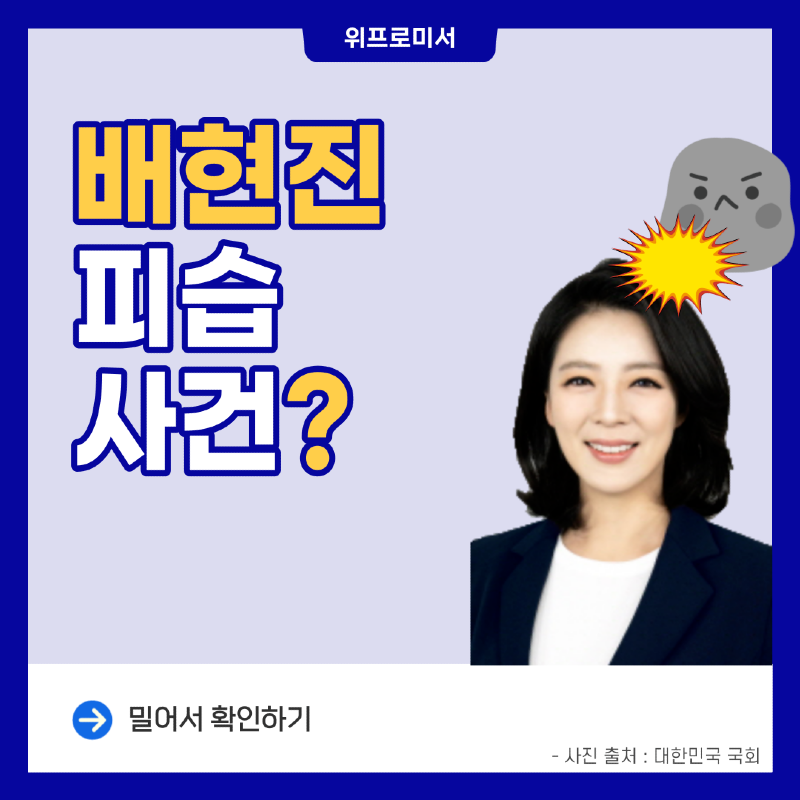 배현진 피습 사건? [배현진 국회의원]